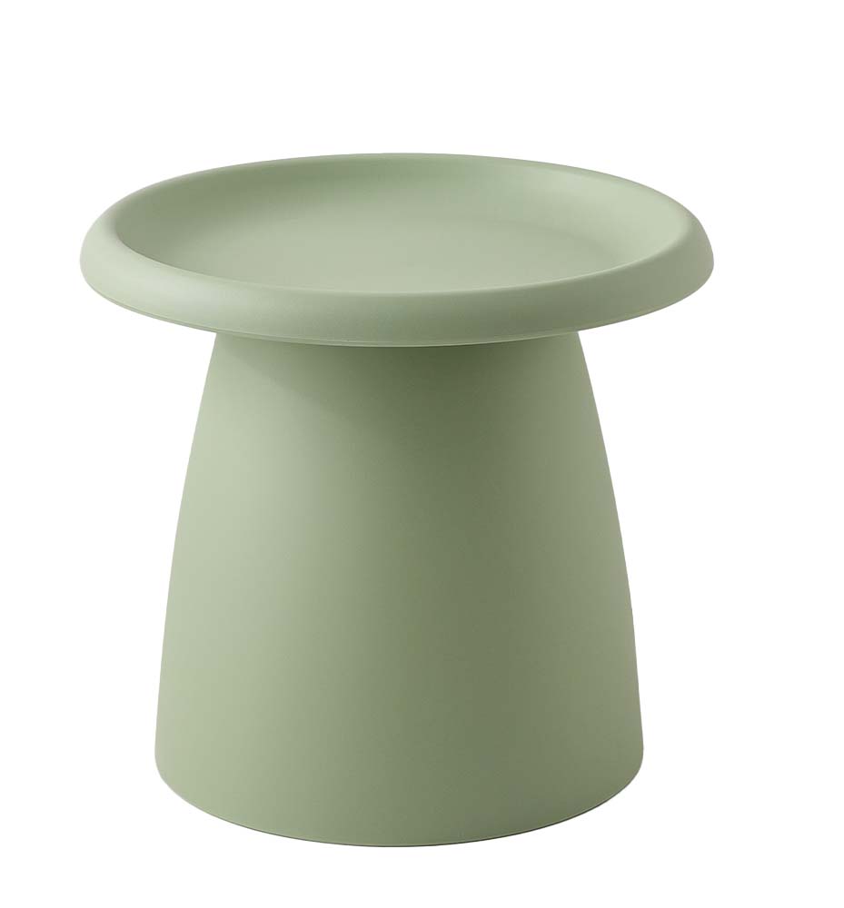 ArtissIn Coffee Table Mushroom Nordic Round Small Side Table 50CM Green - Oz Things