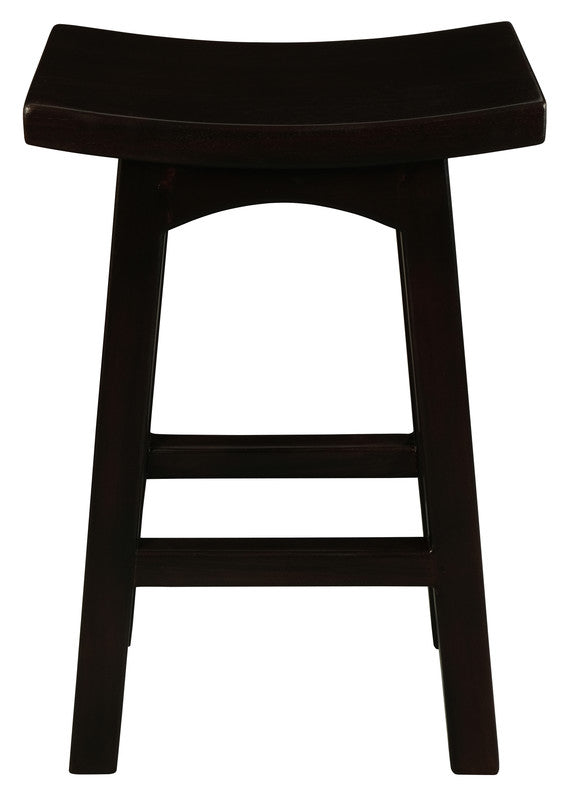 Tokyo Timber Kitchen Counter Stool H 67 cm (Chocolate) - Oz Things