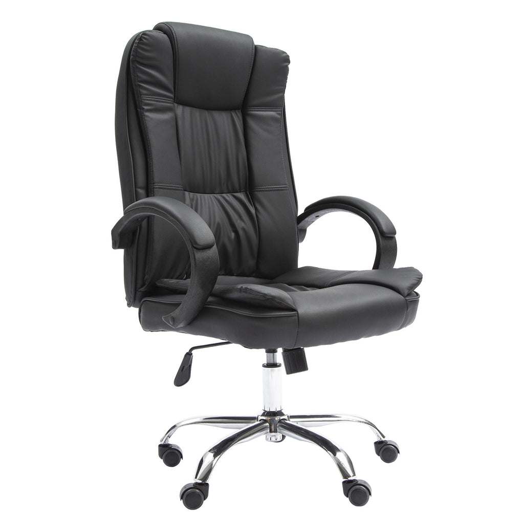 La Bella Black Executive Office Chair Sage Dual-Layer Seat - Oz Things