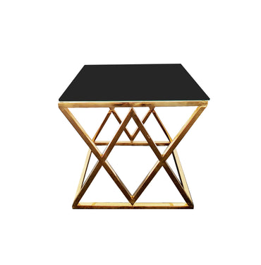 Alsea - Gold Side Table - Oz Things